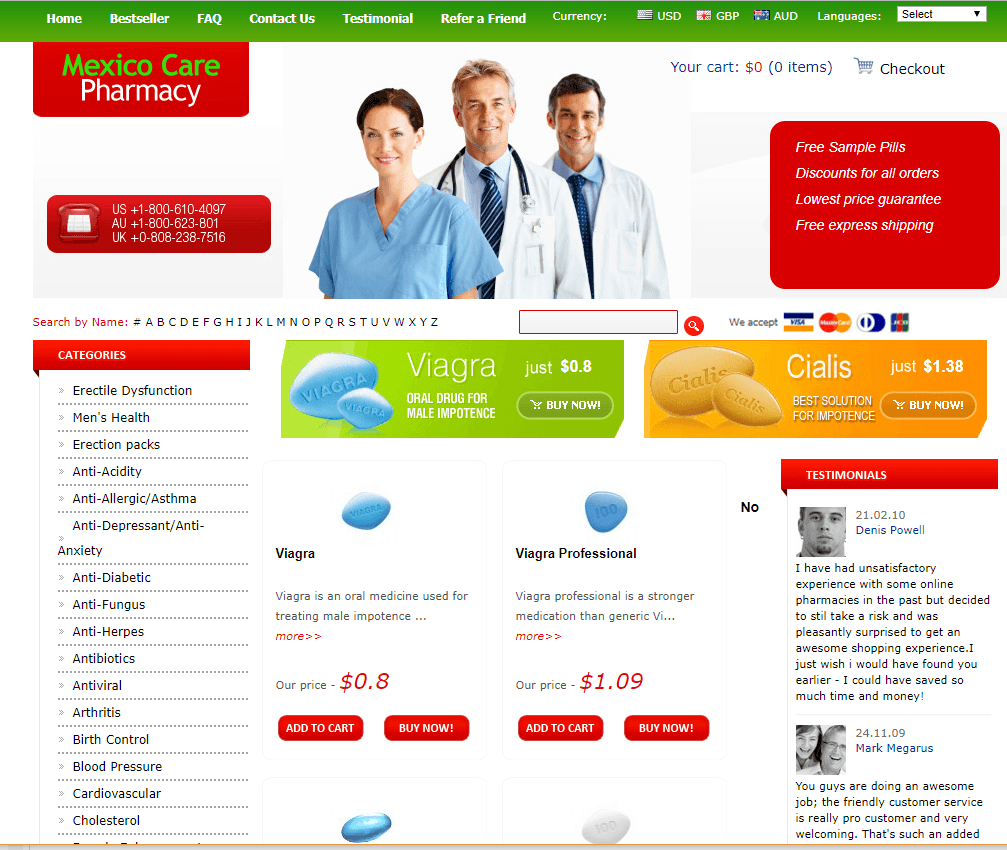 Online Pharmacy Mexico