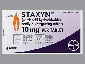 Staxyn- another Drug capable of treating ED