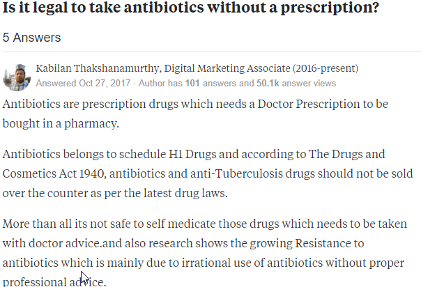 Purchasing Antibiotics Legally